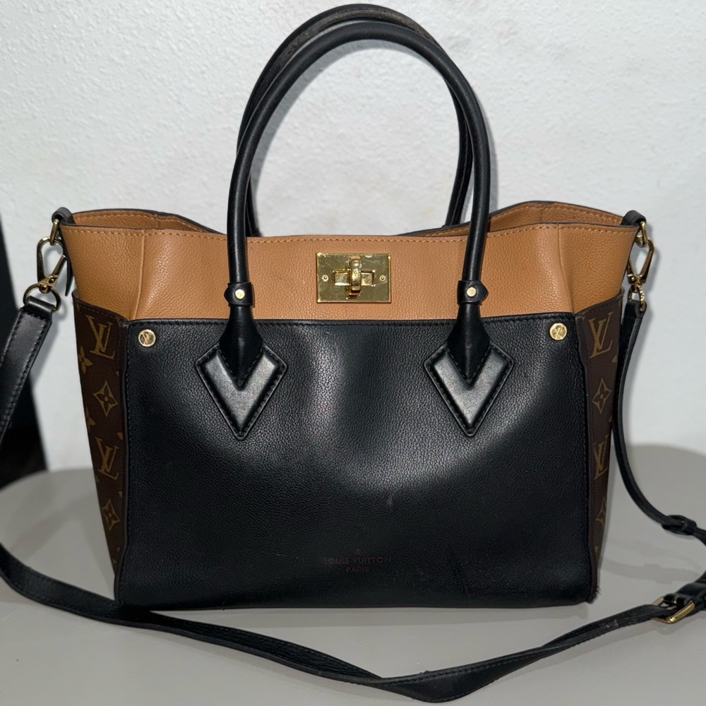 Louis Vuitton Black and Brown Women's Bag